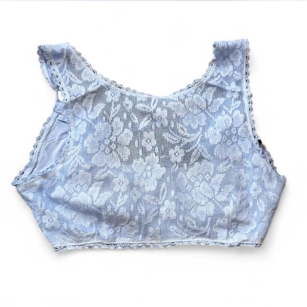 ‎POL Drawstring Lace Crop Top - Picture 2 of 16